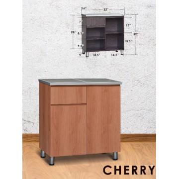 Kitchen Cabinet KC1114H (Solid Plywood)